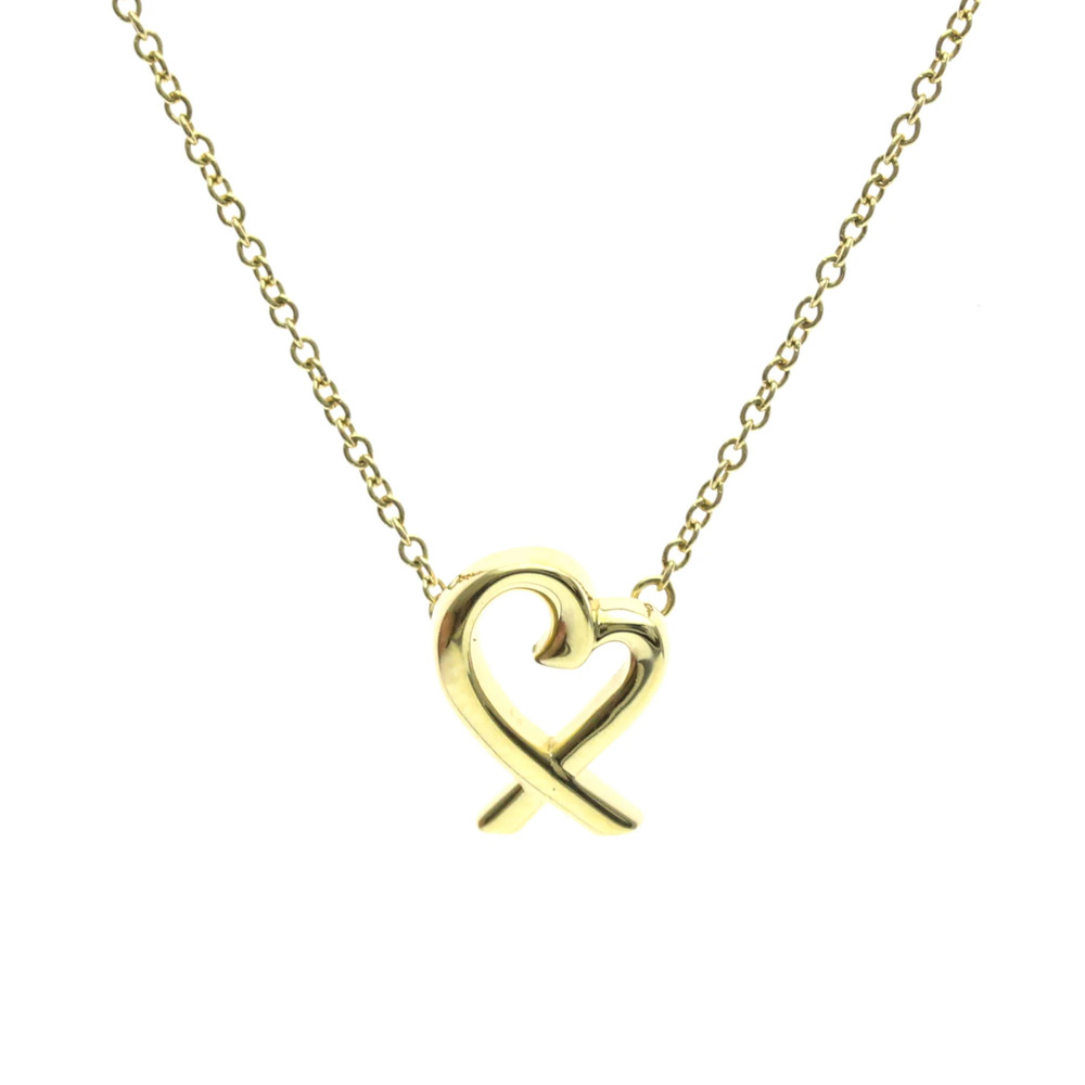TIFFANY & CO. 18k Gold Heart Necklace